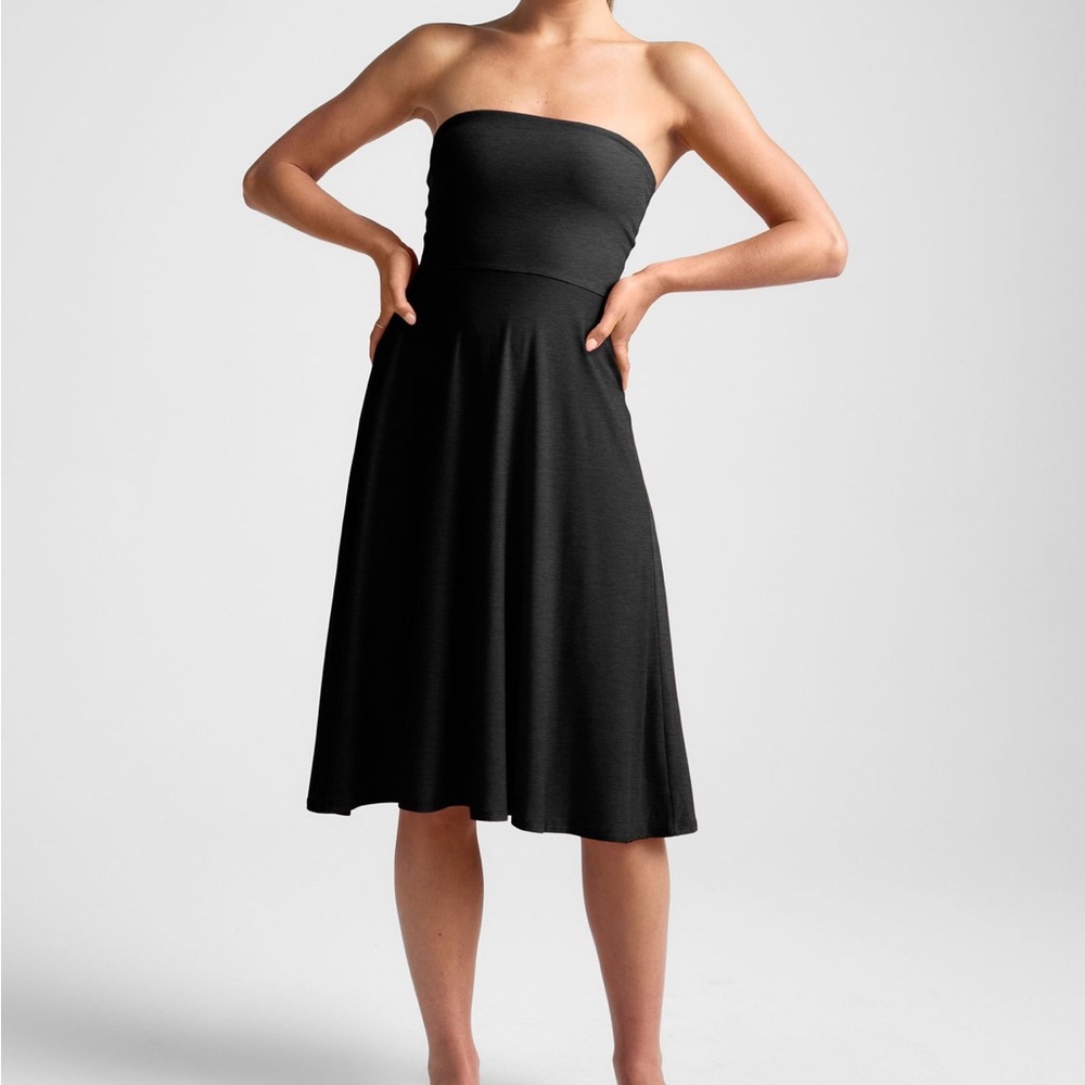 Beyond Yoga Featherweight Strapless Dress
